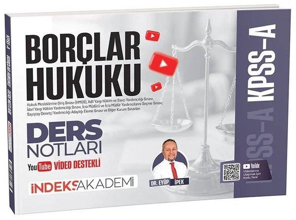 2026 KPSS A Grubu Borçlar Hukuku Video Ders Notları | İndeks Akademi (İnce Kapak) - Resim 1