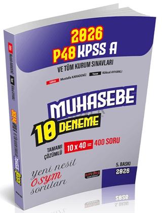 P48 KPSS A Grubu Muhasebe Tamamı Çözümlü 10 Deneme