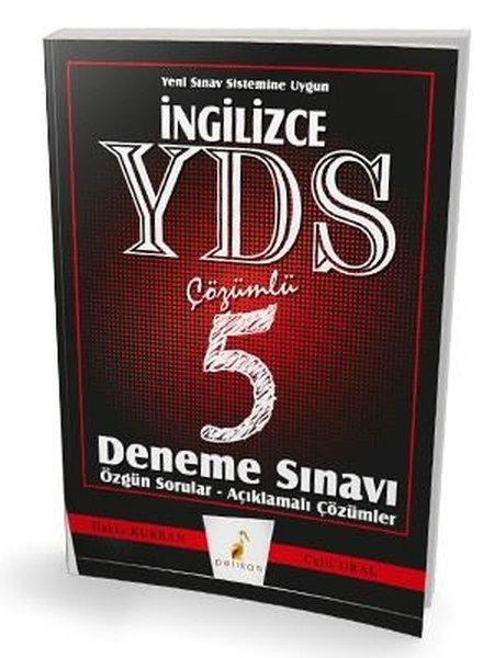 İngilizce YDS Çözümlü 5 Deneme Sınavı | Pelikan Yayınları (İnce Kapak) - Resim 1