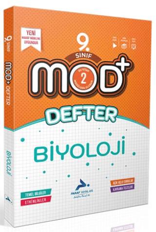 9. Sınıf Mod Defter Biyoloji | Paraf Yayınları (Ciltsiz) - Resim 1