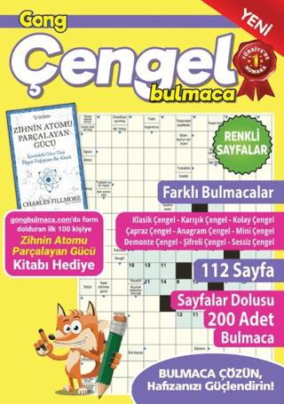 Gong Çengel Bulmaca 15 | Maxi Yayıncılık (Ciltsiz) - Resim 1