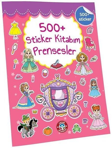 500+Sticker Kitabım - Prensesler | Çocuk Akademi Yayınları (İnce Kapak) - Resim 1