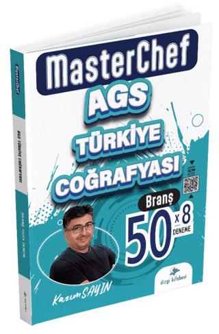 2026 MasterChef MEB AGS Türkiye Coğrafyası Tamamı Video Çözümlü 50 Branş Deneme | Dizgi Kitap (Ciltsiz) - Resim 1