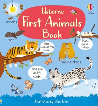 First Animals Book | Usborne (Ciltli) - Resim 1