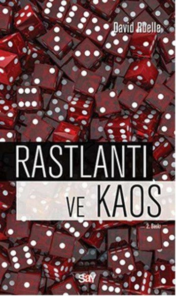 Rastlantı ve Kaos - David Ruelle kitap kapağı