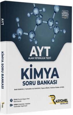 AYT Kimya Soru Bankası - Kolektif kitap kapağı