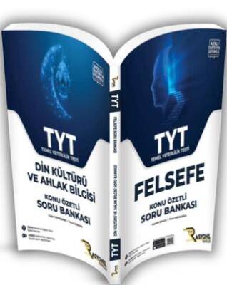 Rasyonel Yayınları Tyt Felsefe - Tyt Din Kültürü Ve Ahlak Bilgisi Soru Bankası (Konu Özetli) - Kolektif kitap kapağı