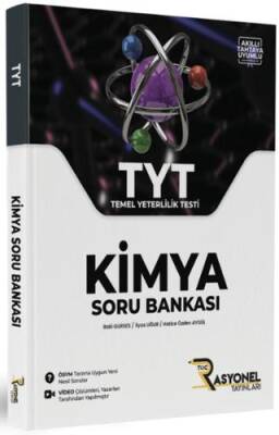 Rasyonel Yayınları Tyt Kimya Soru Bankası (Yazarlarından Video Çözümlü) - Kolektif kitap kapağı