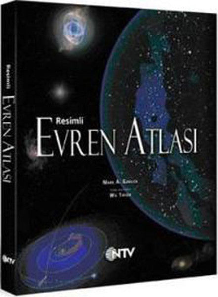 Resimli Evren Atlası - Mark A. Garlick kitap kapağı