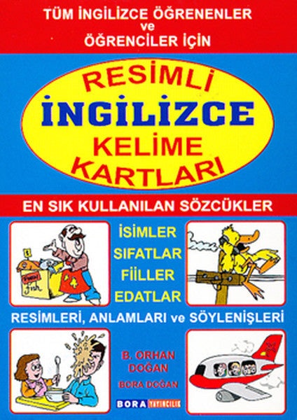 Resimli İngilizce Kelime Kartları - Kolektif kitap kapağı