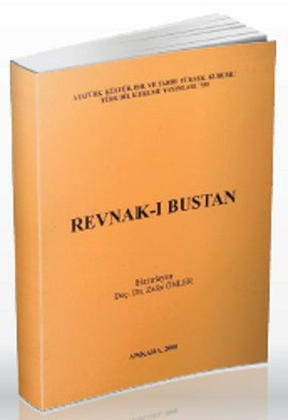 Revnak-ı Bustan - Zafer Önler kitap kapağı