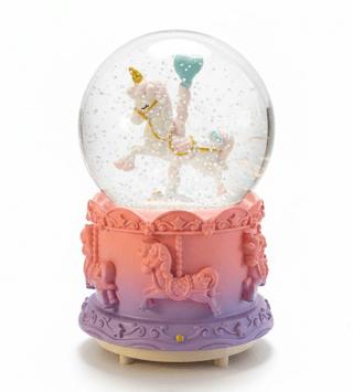 Atlı Karınca Müzikli Işıklı Kar Küresi | Halk Kitabevi - Resim 1
