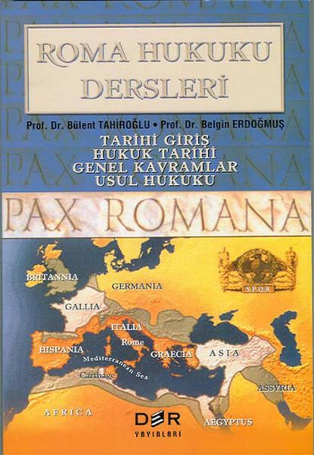 Roma Hukuku Dersleri | Der Yayınları