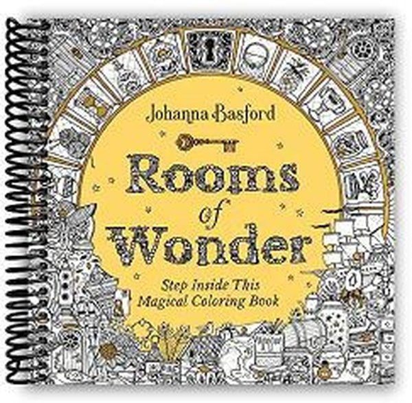 Rooms of Wonder - Johanna Basford kitap kapağı
