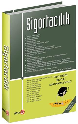 Sigortacılık | Beta Yayınevi (Ciltsiz) - Resim 1