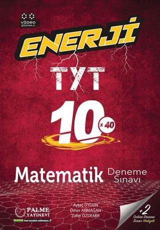 Palme YKS TYT Enerji Matematik 10 Deneme Sınavı Video Çözümlü