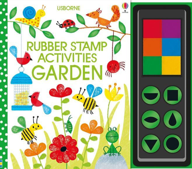 Rubber Stamp Activities Garden - Fiona Watt kitap kapağı