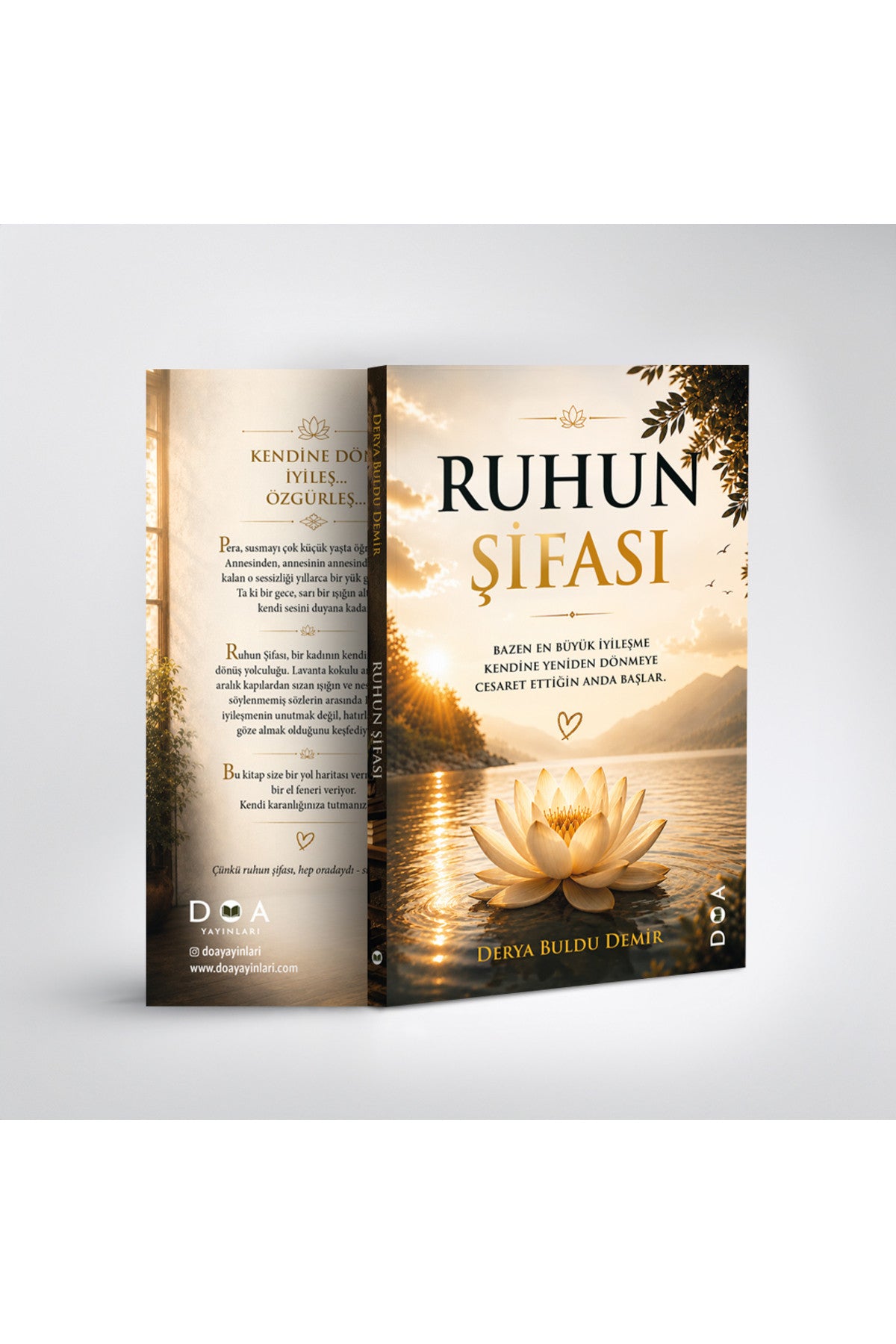 Ruhun Şifası - Derya Buldu Demir kitap kapağı
