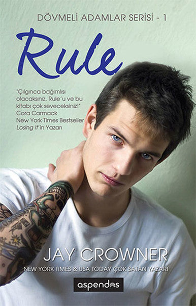 Rule - Dövmeli Adamlar Serisi 1 - Jay Crownover kitap kapağı