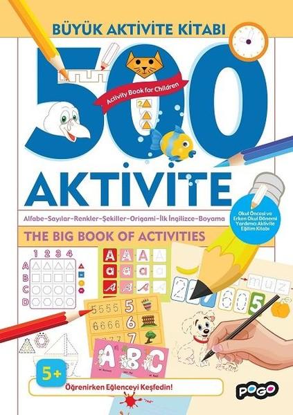 Büyük Aktivite Kitabı 500 Aktivite | Pogo (İnce Kapak) - Resim 1