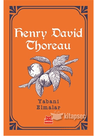 Yabani Elmalar - Henry David Thoreau kitap kapağı