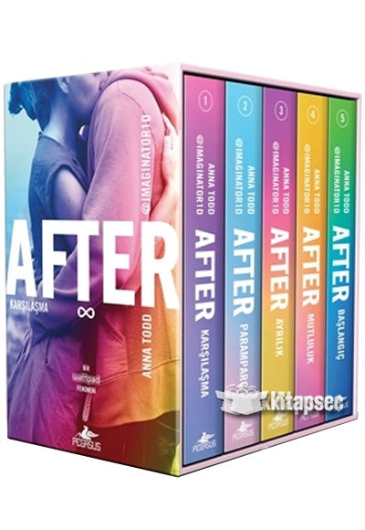 After Serisi Kutulu Özel Set (5 Kitap) - Anna Todd kitap kapağı