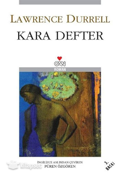 Kara Defter - Lawrence Durrell kitap kapağı
