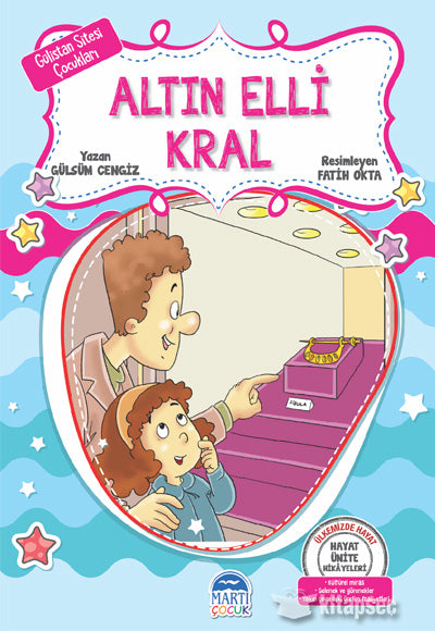 Altın Elli Kral Gülsüm Cengiz Martı Çocuk Yayınları - Gülsüm Cengiz kitap kapağı