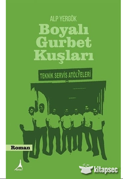 Boyalı Gurbet Kuşları - Alp Yergök kitap kapağı