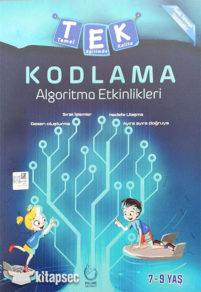 Tek Kodlama Algoritma Etkinlikleri (7-9 Yaş) - Kolektif kitap kapağı