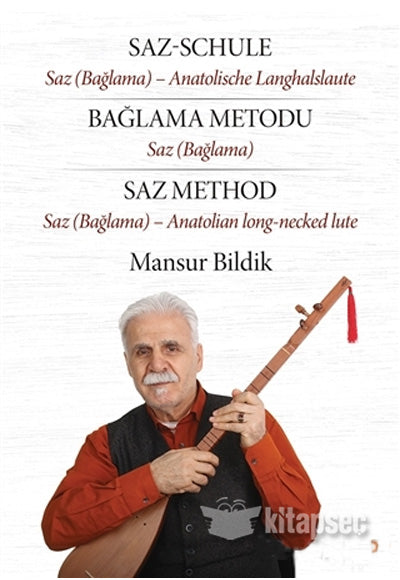 Saz-Schule-Bağlama Metodu - Mansur Bildik kitap kapağı