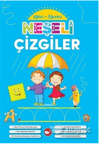 Neşeli Çizgiler Eğitici Öğretici - Kolektif kitap kapağı