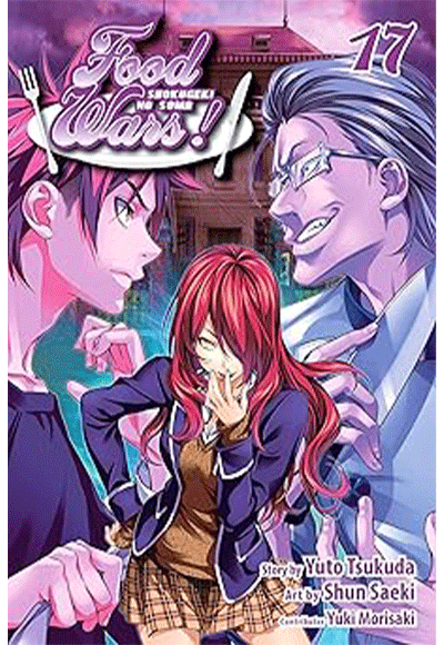 Food Wars!: Shokugeki no Soma, Vol. 17: Making an Example Viz Media kitap kapağı