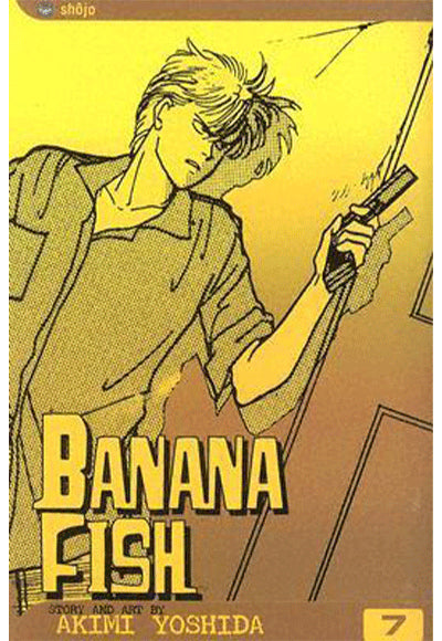 Banana Fish, Vol. 7 VIZ Media - Komisyon kitap kapağı