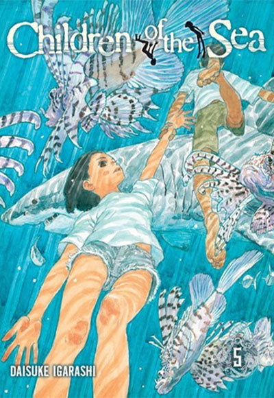 Children of the Sea, Volume 5 VIZ Media - Komisyon kitap kapağı