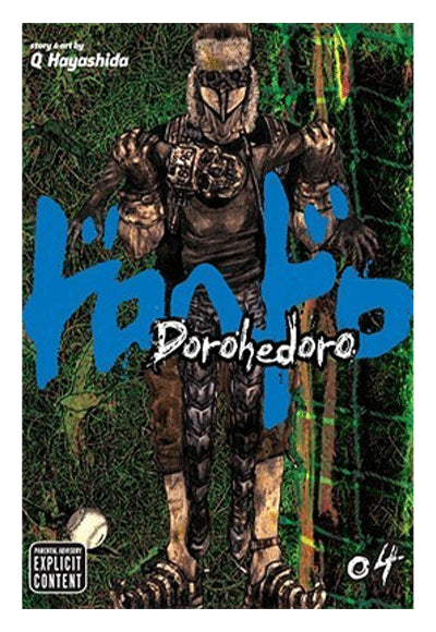 Dorohedoro, Vol. 4 VIZ Media - Kolektif kitap kapağı