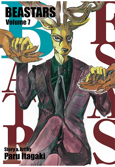 BEASTARS, Vol. 7 - Komisyon kitap kapağı