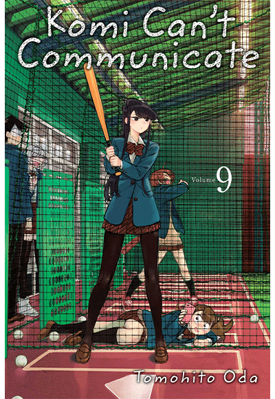 Komi Can`t Communicate, Vol. 9 - Komisyon kitap kapağı