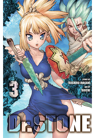 Dr. STONE, Vol. 3 - Komisyon kitap kapağı