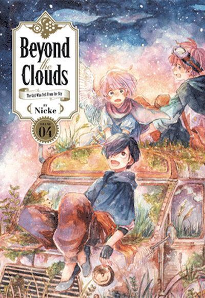 Beyond the Clouds, Vol. 4 Kodansha Comics - Komisyon kitap kapağı