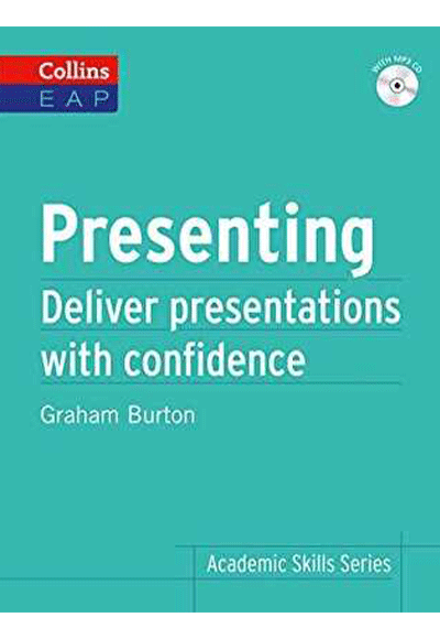 Academic Skills Series — PRESENTING - Komisyon kitap kapağı
