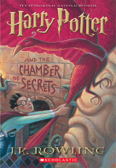 Harry Potter And The Chamber Of Secrets - J. K. Rowling kitap kapağı