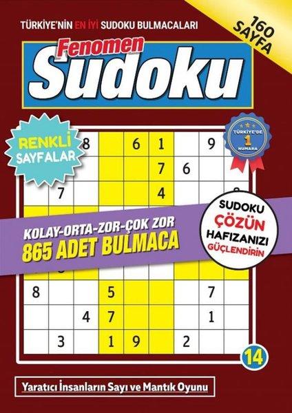 Fenomen Sudoku Bulmaca - 14 | Maxi Yayıncılık (İnce Kapak) - Resim 1
