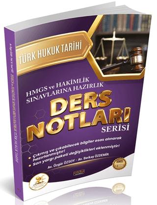 HUKAL HMGS - Hakimlik Türk Hukuk Tarihi Ders Notları | Savaş Yayınevi (Ciltsiz) - Resim 1