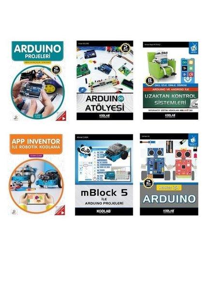 Arduino Programlama Eğitim Seti - 6 Kitap Takım | Kodlab (İnce Kapak) - Resim 1
