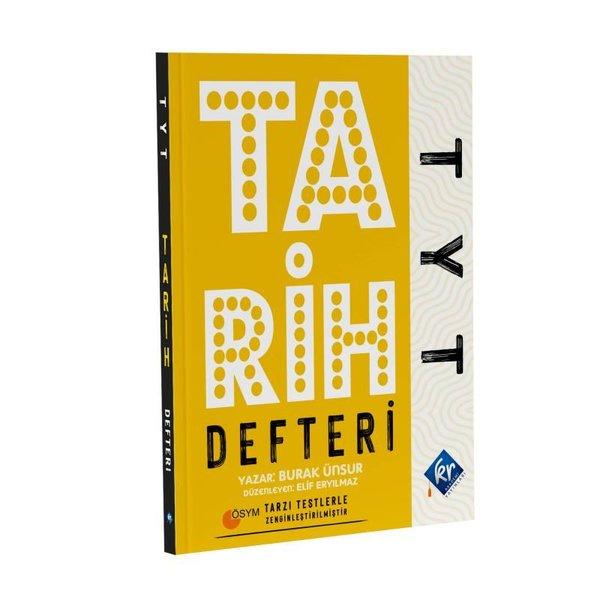 TYT Tarih Konu Anlatım Defteri | KR Akademi (İnce Kapak) - Resim 1