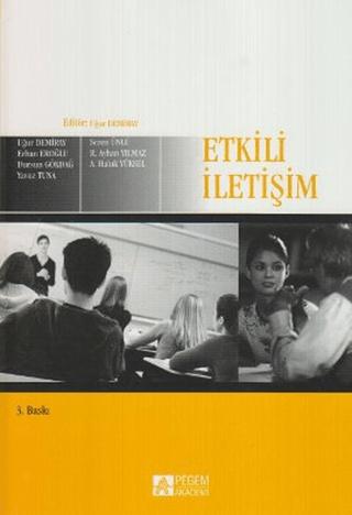 Etkili İletişim | Pegem Akademi Yayıncılık (Ciltsiz) - Resim 1