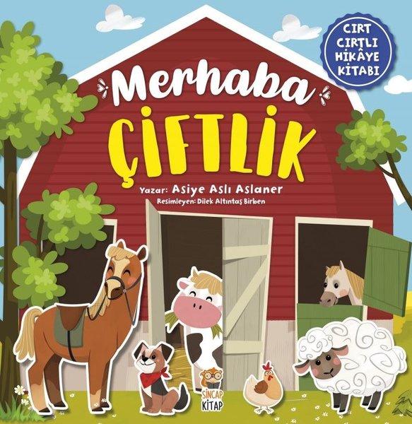 Merhaba Çiftlik-Cırt Cırtlı Hikaye Kitabı | Sincap Kitap (İnce Kapak) - Resim 1