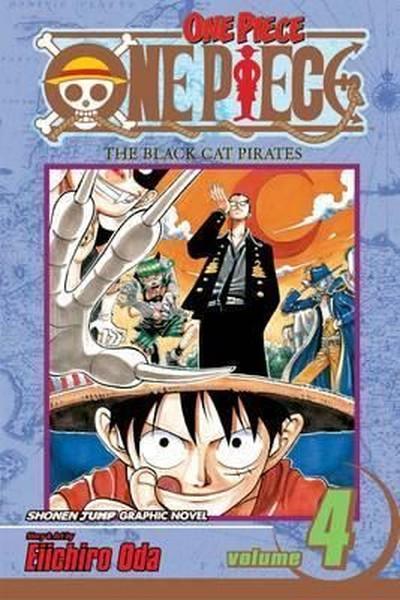 One Piece 4: The Black Cat Pirates | Viz Media (İnce Kapak) - Resim 1
