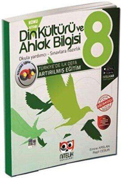 8. Sınıf Din Kültürü ve Ahlak Bilgisi Artırılmış Konu Kitabı | Nitelik Yayınları (İnce Kapak) - Resim 1